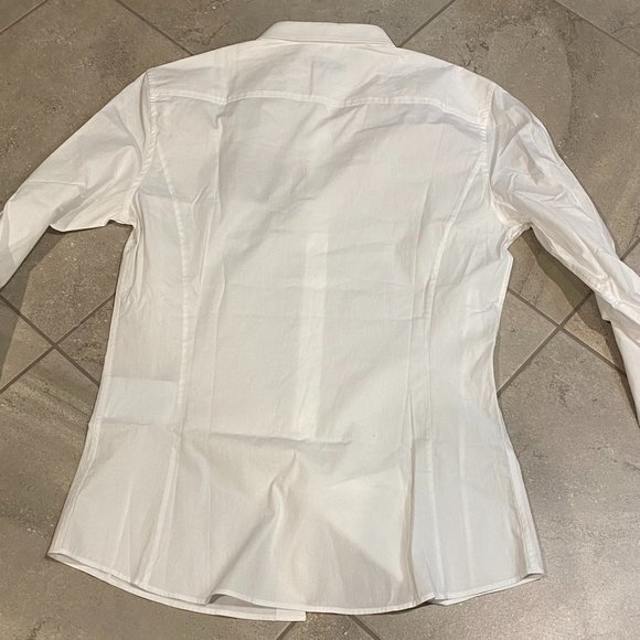 VERSACE JEANS COUTURELOGO-EMBROIDERED SHIRT!!